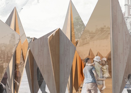 "Forêt" rendering by Mecanismo
