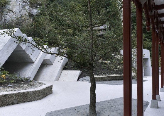 Rehabilitación y adecuación del Jardín Glaciar de Lucerna por Miller & Maranta. Fotografía por Ruedi Walti