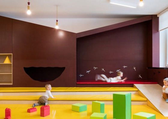 Day nursery Malvína by No Architects. Photograph by Studio Flusser