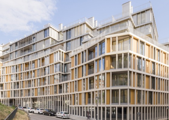 Housing building by Olalquiaga Arquitectos. Photograph by Imagen Subliminal