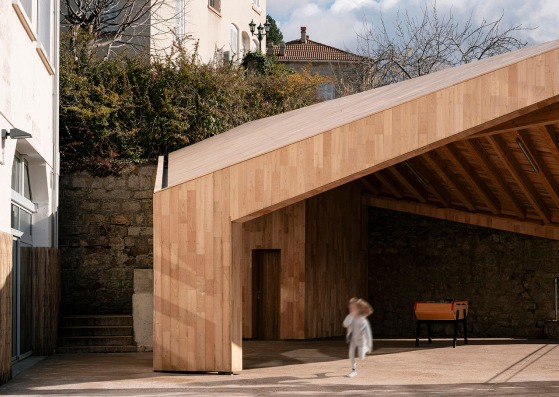 Auvent d'Evisa por Orma Architettura. Fotografía cortesía de Orma Architettura
