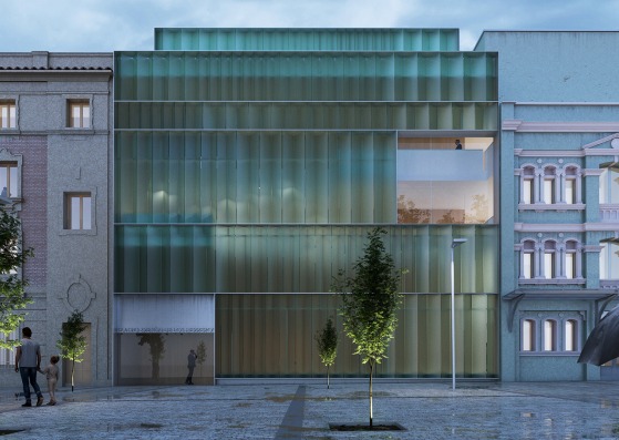 Ampliación del Teatro Bretón de los Herreros por Pereira-Royo Arquitectos y Estudio Seguí. Imagen cortesía de Pereira-Royo