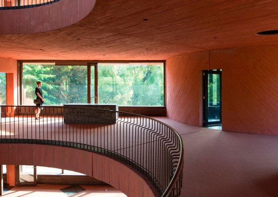 INES Innovation Center by Pezo von Ellrichshausen. Photograph courtesy of Pezo von Ellrichshausen