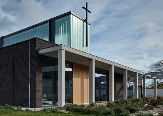 Brethren Church Christian Community Centre by QARTA Architektura. Photograph by BoysPlayNice