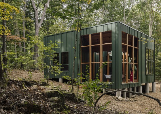 Retiro en el bosque por Scalar Architecture. Fotografía por Imagen Subliminal