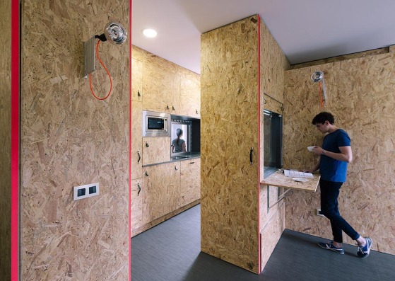The POP-UP House by TallerDE2 Arquitectos. Photography by Miguel de Guzmán