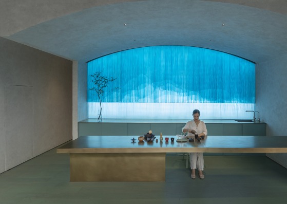 Reception Area. Aqua Health Clinic by Waterfrom Design. Photograph by Waterfrom Design