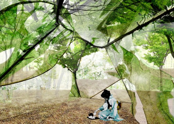 Glass Tea House. Image courtesy of © KATOxVictoria