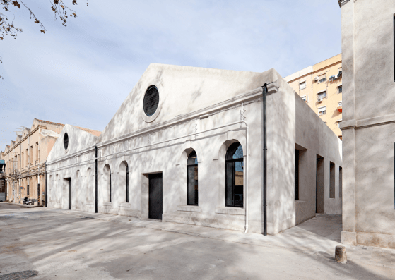 Elevation phase 1. HANGAR: Visual Arts Creation Center, by Yaiza Terré + Arantxa Manrique. Photography © Adrià Goula