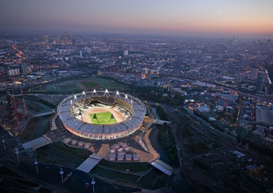 Estadio Olímpico de Londres por Populous. Fotografía @ Iwan Baan