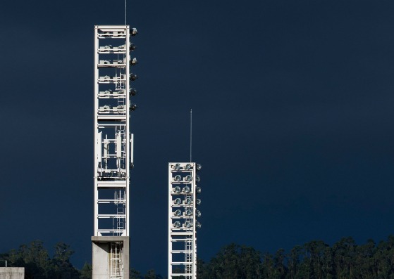 New Estadium in Pasaron by Jesús Llamazares and Galo Zayas. Photography © Héctor Santos-Díez. Courtesy of ACXT Arquitectos