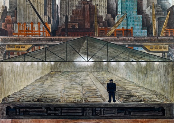 Fresco sobre cemento reforzado en estructura de acero galvanizado, 94 1/8 x 74 3/16" (239 x 188.5 cm). Museo Dolores Olmedo, Xochimilco, México. © 2011 Banco de México Fundación de Museos Diego Rivera y Frida Kahlo, México, D.F./Artists Rights Society (ARS), New York. Fotografía: © 2011 Eumelia Hernández, Ricardo Alvarado; Instituto Nacional de Bellas Artes