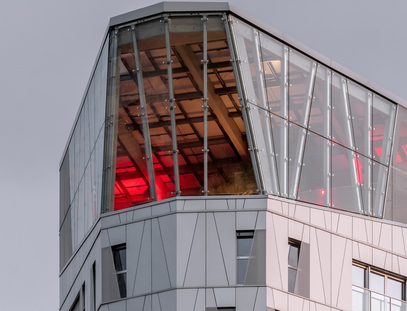 Arsenal Tower by Arte Charpentier. Photograph by Boegly Grazia