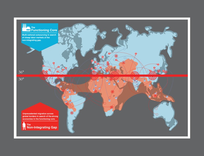 CONCURSO 2/4. «Geopolitical Borders» por THINK SPACE