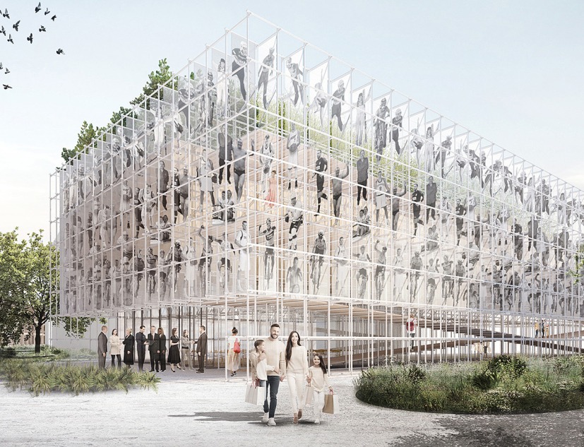 Slovenian pavilion for EXPO 2025 by dekleva gregoric architects. Rendering by dekleva gregoric architects