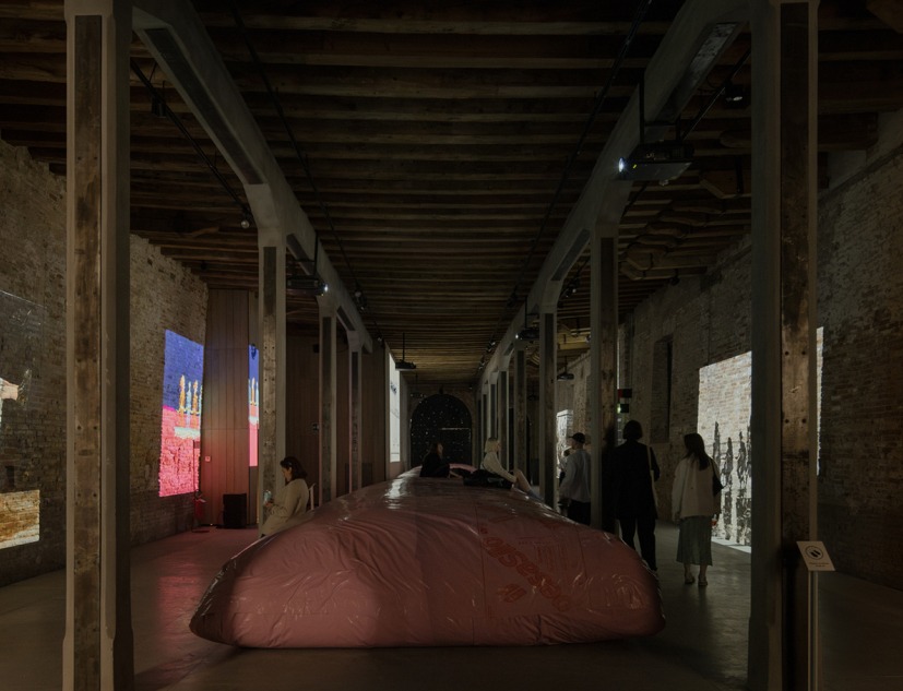 "Siestario" Argentine Pavilion by Juan Manuel Pachué and Marco Zampieron. Photograph by Federico Cairoli