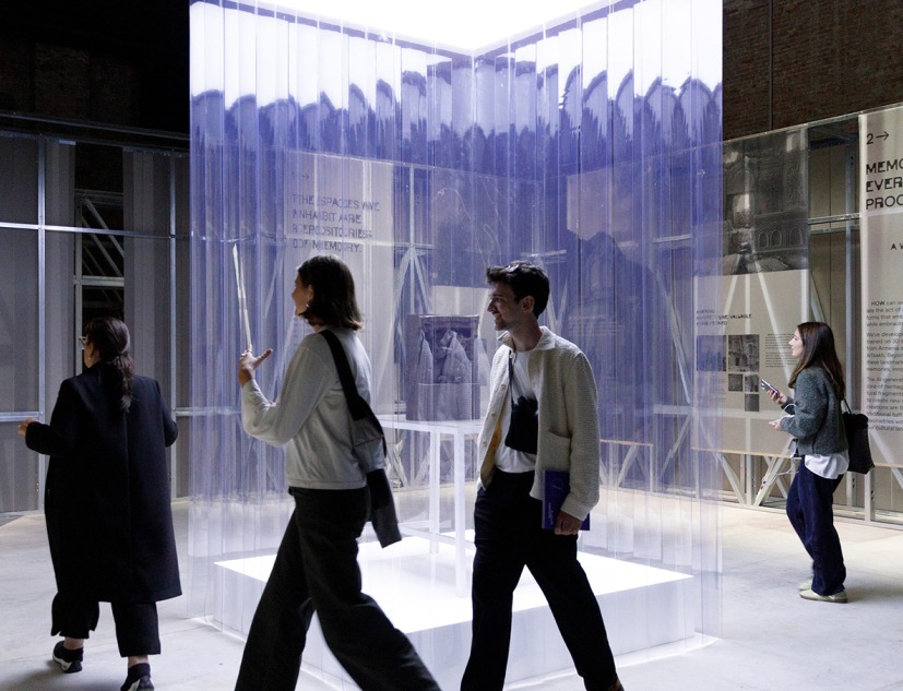 Microarchitecture Through AI: New Memories Ancient Monuments. Armenian Pavilion. Photograph by electric architects