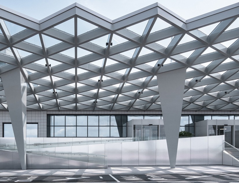 Prague Airport Terminal 3 by ra15. Photograph by Petr Polák