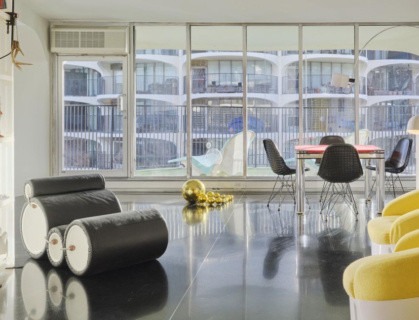Reforma de un piso en Marina City por MAS Studio y Future Firm con Ellipsis Architecture. Fotografía por Tom Harris