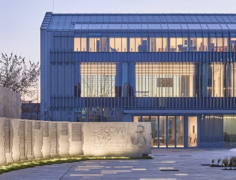 House of Remembrance of the Augustow Roundup by Tremend Studio. Photograph by Bartosz Makowski