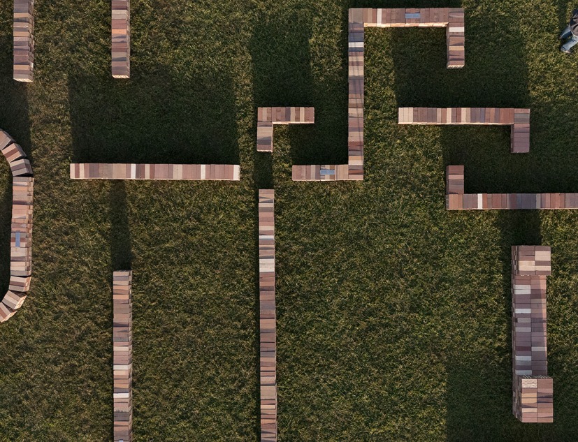 Traces by Balsa Crosetto Piazzi and Giorgis Ortiz. Photograph by Marcos Guiponi