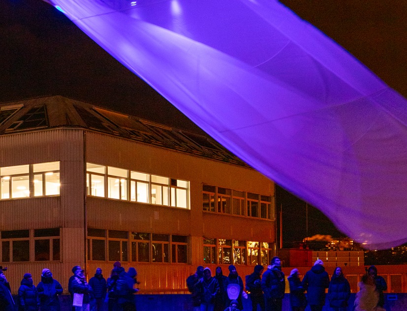 "Medusa" by Collectif Xenia, Gauthier Füllemann and Denis Sermaxhaj. Photograph by Pierre Marmy 
