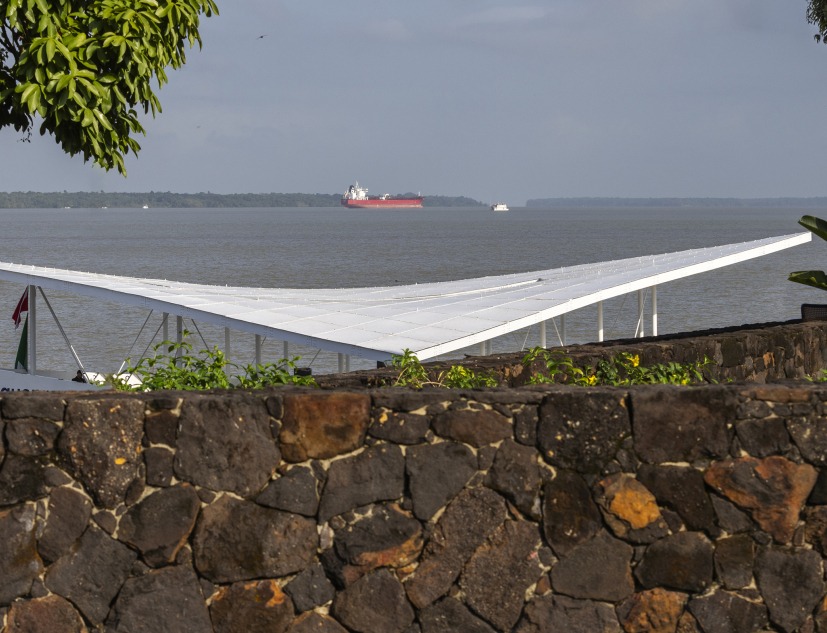 AquaPraça at COP30 by CRA-Carlo Ratti and Höweler + Yoon. Photograph by Leonardo Finotti