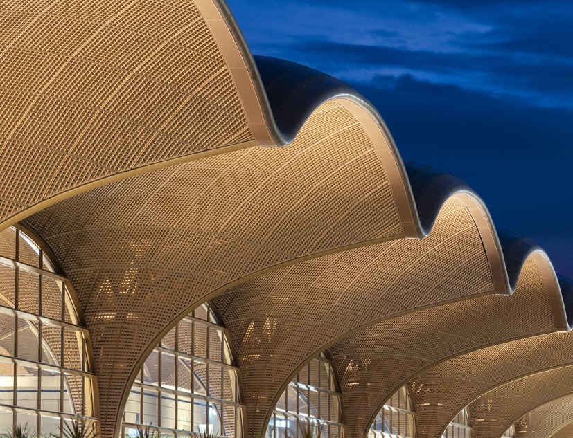 Techo International Airport by Foster + Partners. Phorograph by Nigel Young