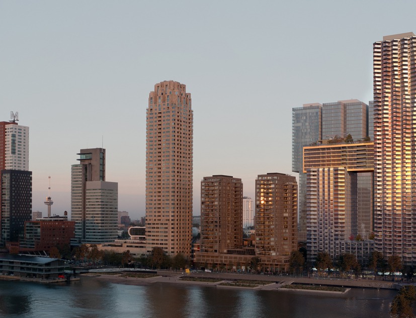 The Sax by MVRDV. Rendering by Proloog. Image courtesy by MVRDV