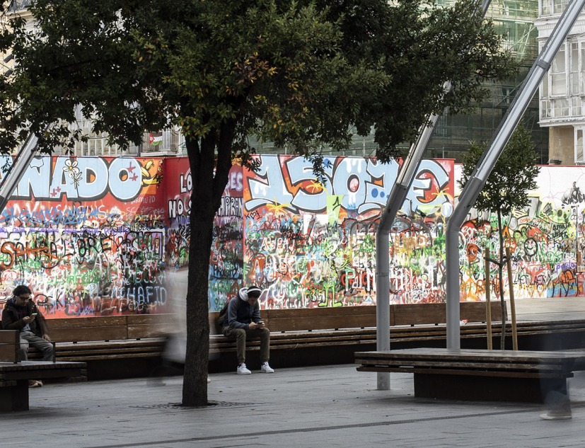 "Utopia: No entry" by Sebastián Bayo Monjas. Photograph by Mikel Blasco. Image courtesy by Mugak/2025