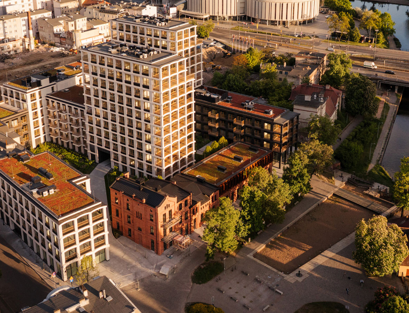 Barrio urbano «Nowy Port» de BBGK Architekci. Fotografía por Nate Cook