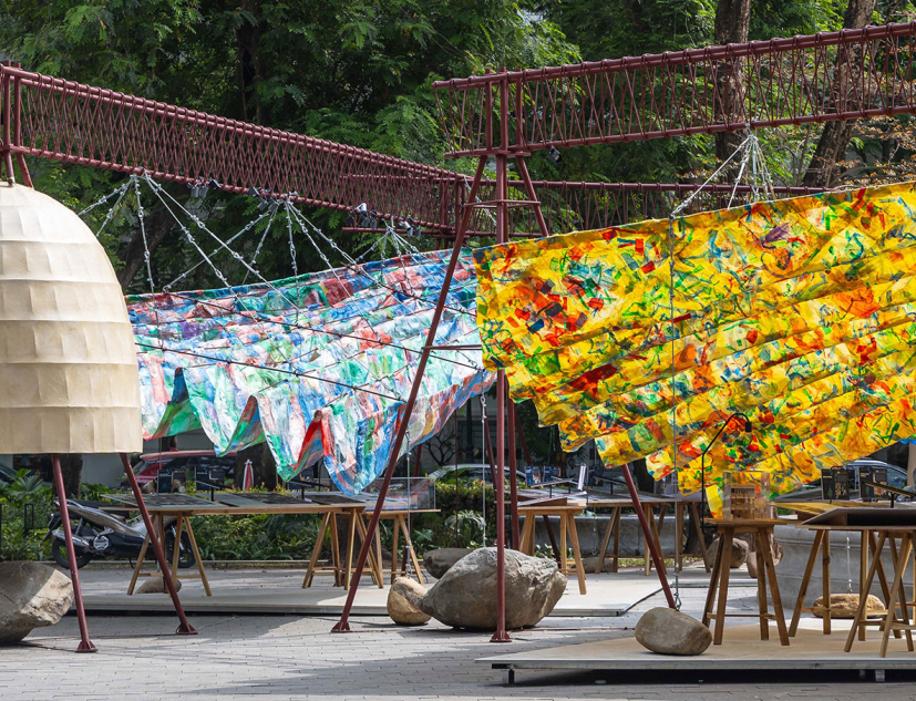Pabellón T10A por ODDO architects. Fotografía por Trieu Chien