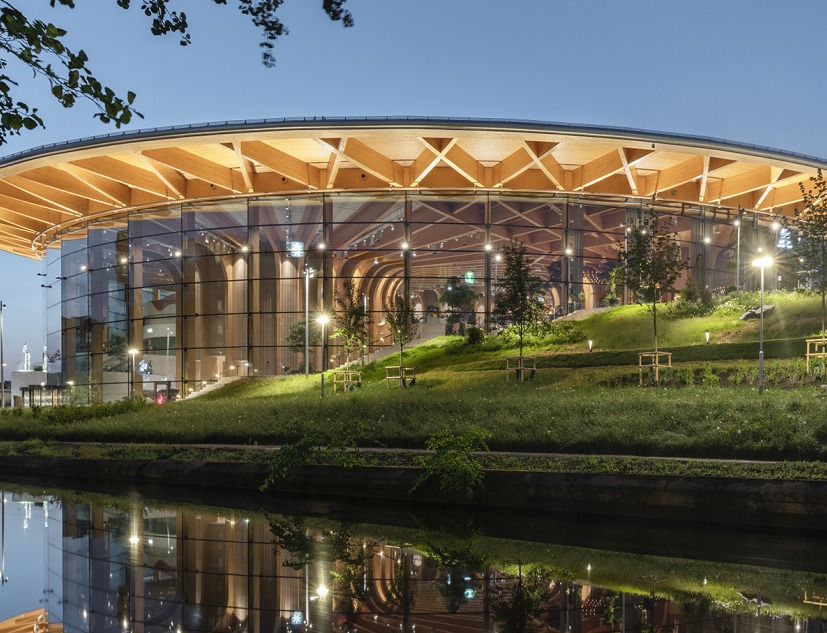 "World of Volvo" by Henning Larsen. Photograph by Rasmus Hjortshøj