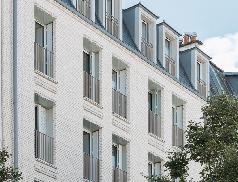 24 viviendas sociales por Prinvault Architectes. Fotografía por Nicolas Trouillard   