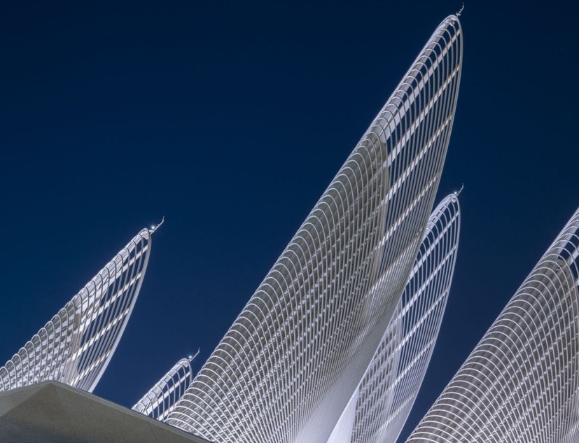 Museo Nacional Zayed por Foster + Partners. Fotografía por Nigel Young