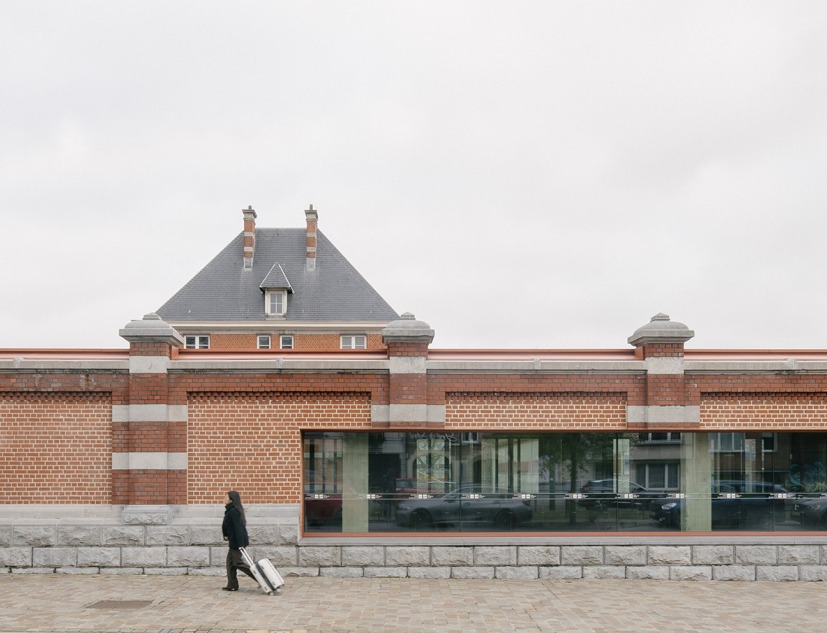 Usquare by evr-architecten, BC Architects and Callebaut. Photograph by Stijn Bollaert.