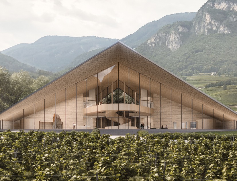 Museum Depot by Peter Pichler Architecture. Rendering courtesy of Peter Pichler Architecture