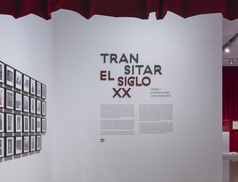 «Transitar el siglo XX. Dibujo y escultura en las Colecciones ICO». Fotografía por Julio César González. Imagen cortesía del Museo ICO