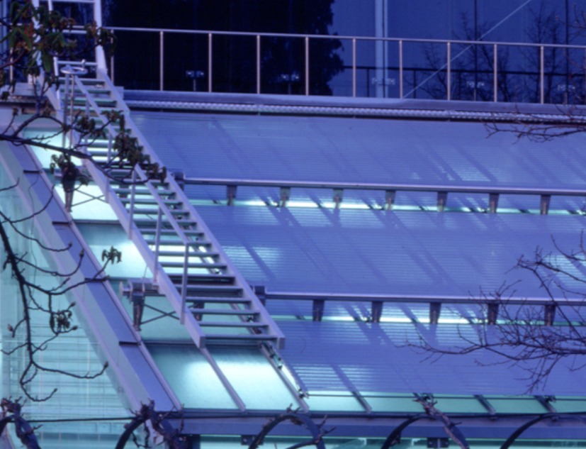 Invernadero del Real Jardín Botánico de Madrid (1991-1992) por Ángel Fernandez Alba. Fotografía por Reto Halme