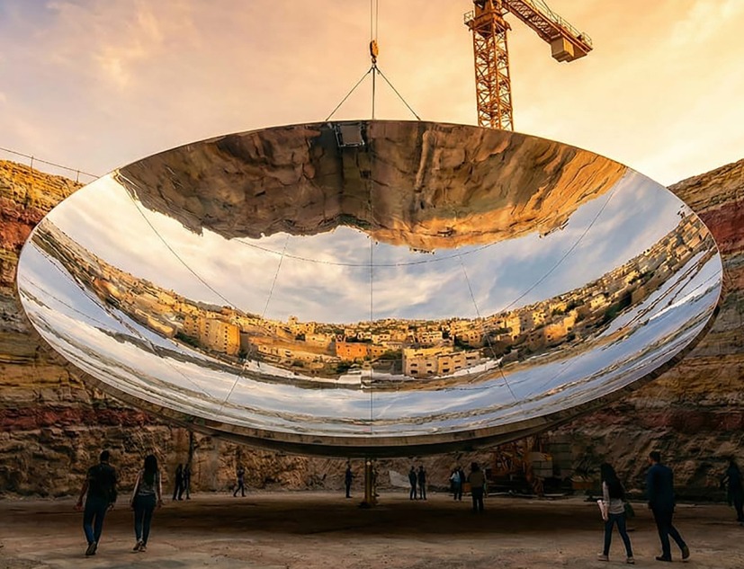 Reclaiming the Sky in Earth by Wassim Abu Hazim. Photograph by Wassim Abu Hazim 