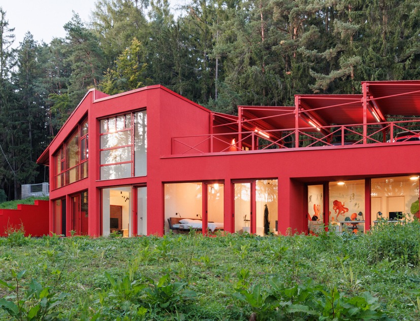 Jevany Villa por Architektura. Fotografía por Matej Hakár