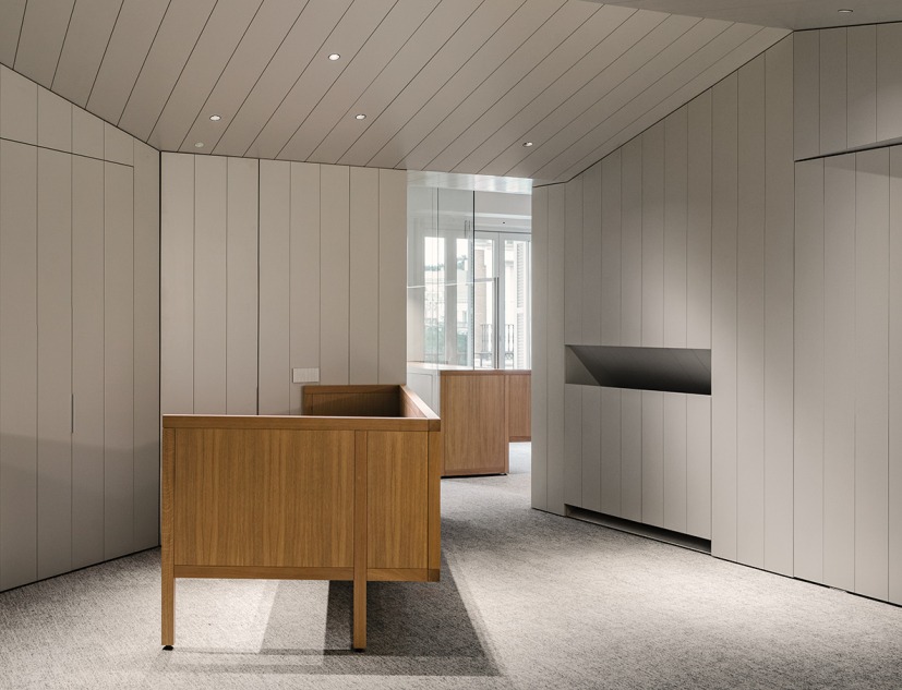 Headquarters of the Higher Council of Architects' Associations of Spain (CSCAE) by MID estudio. Photograph by María Azkarate Lete