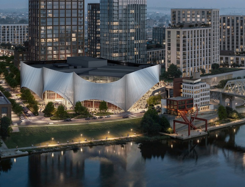 Tennessee Performing Arts Center by BIG. Photograph courtesy of by BIG / Bjarke Ingels Group