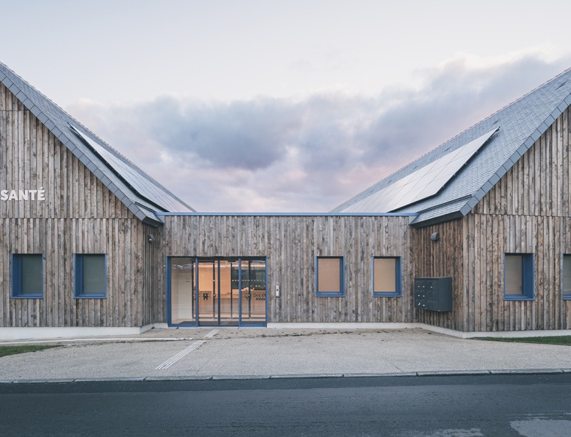 Centro de salud Tremblay Val-Couesnon por Celeste. Fotografía por Eric Sueur