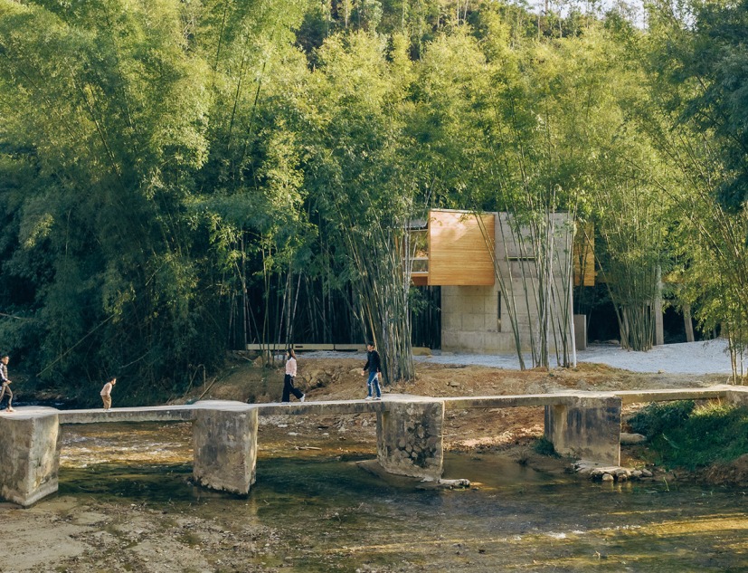 Huizhou Vernacular Historic Bridges Micro-Museum by LUO studio. Photograph by Zhu Yumeng