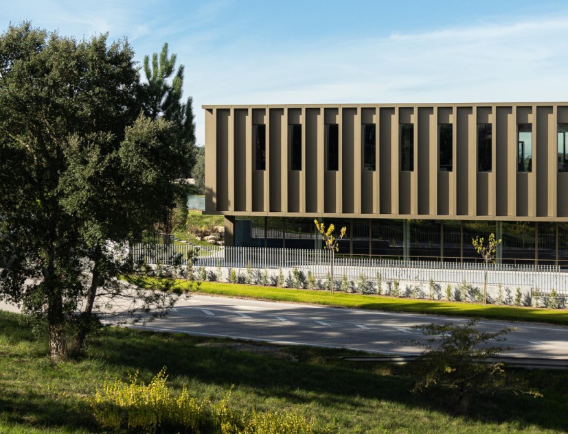 New PRF headquarters building by Impare Arquitectura. Photograph by Ivo Tavares Studio