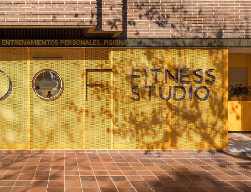Moof Fitness Studio by Canobardin. Photograph by Imagen Subliminal