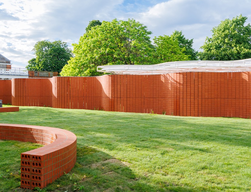 A serpentine by LANZA atelier. Serpentine Pavilion 2026. Photograph by Iwan Baan