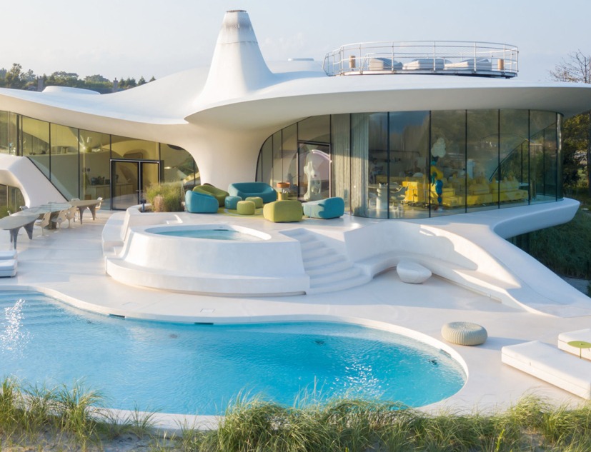 Blue Dream House by Diller Scofidio + Renfro. Photograph by Iwan Baan