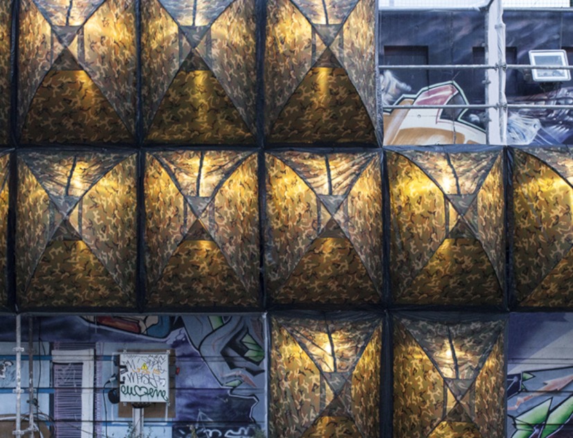 Stealth Shelters by A-Kamp47. Photography by Laurent Garbit. Courtesy of Malka Architecture
